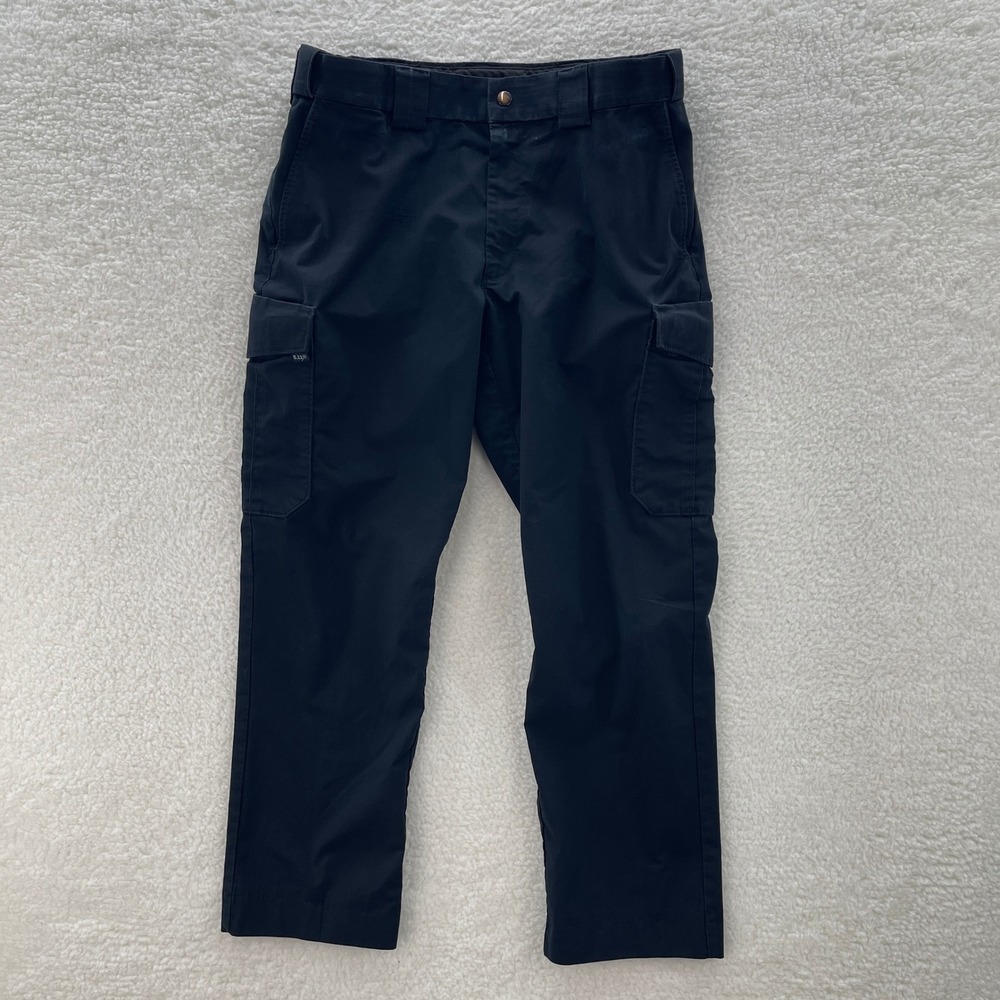 5.11 Tactical Pants Men's 36x31 Black Stryke PDU Cargo Ripstop Utility Workwear